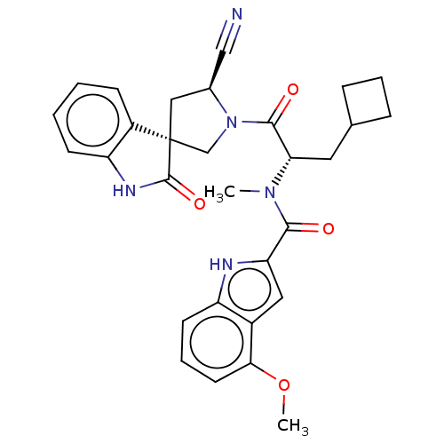 Chemical structure of BindingDB Monomer ID 557517