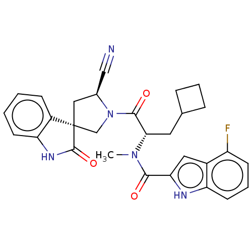 Chemical structure of BindingDB Monomer ID 557518