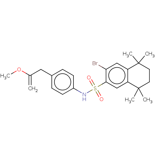 Chemical structure of BindingDB Monomer ID 557709