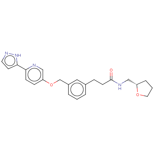 Chemical structure of BindingDB Monomer ID 558360