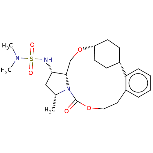 Chemical structure of BindingDB Monomer ID 559659