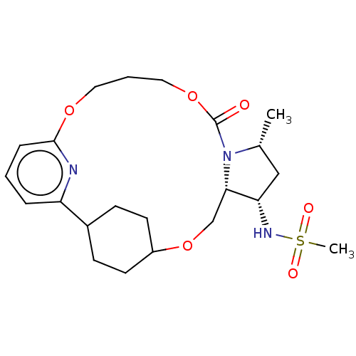 Chemical structure of BindingDB Monomer ID 559716