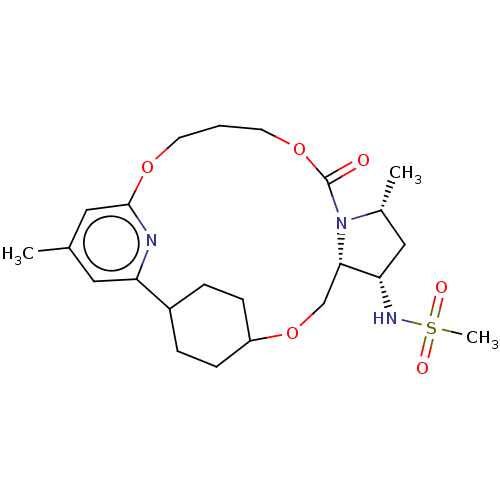 Chemical structure of BindingDB Monomer ID 559722