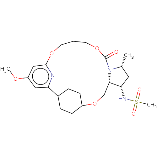 Chemical structure of BindingDB Monomer ID 559726