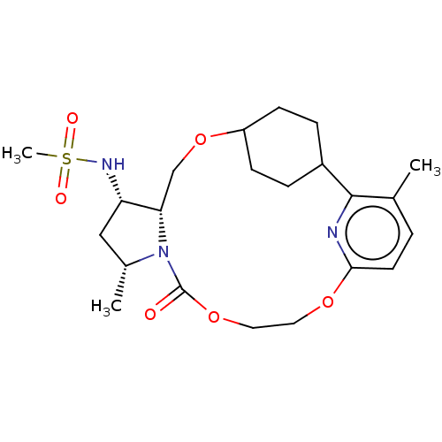 Chemical structure of BindingDB Monomer ID 559734