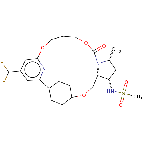 Chemical structure of BindingDB Monomer ID 559741