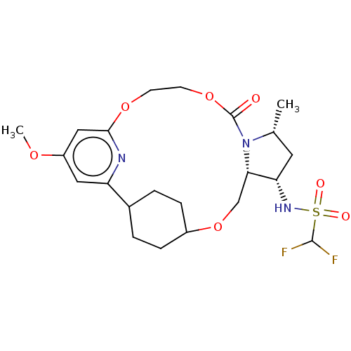 Chemical structure of BindingDB Monomer ID 559760