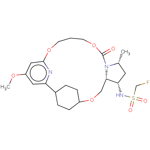 Chemical structure of BindingDB Monomer ID 559764