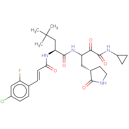 Chemical structure of BindingDB Monomer ID 559812