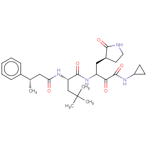 Chemical structure of BindingDB Monomer ID 559813
