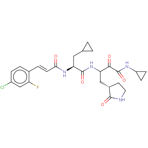 Chemical structure of BindingDB Monomer ID 559822