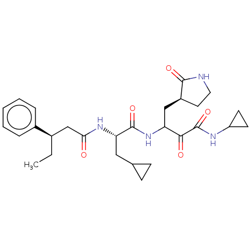 Chemical structure of BindingDB Monomer ID 559835