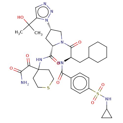 Chemical structure of BindingDB Monomer ID 560246