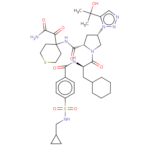 Chemical structure of BindingDB Monomer ID 560273