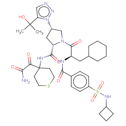 Chemical structure of BindingDB Monomer ID 560274