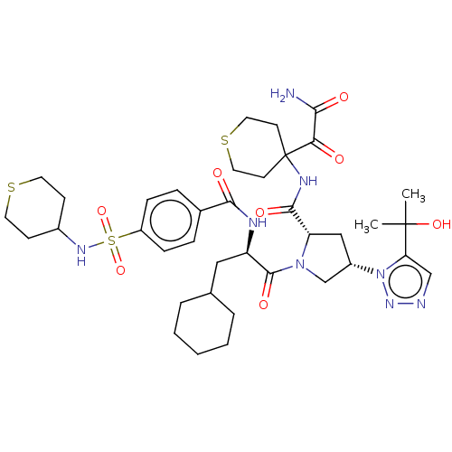 Chemical structure of BindingDB Monomer ID 560276