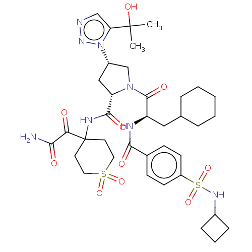 Chemical structure of BindingDB Monomer ID 560298
