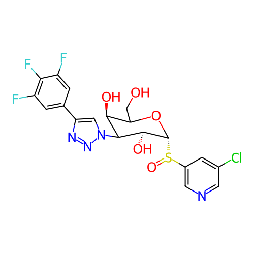 Chemical structure of BindingDB Monomer ID 560421