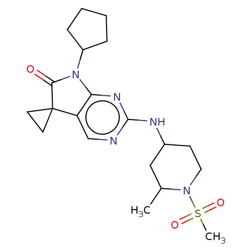 Chemical structure of BindingDB Monomer ID 560669