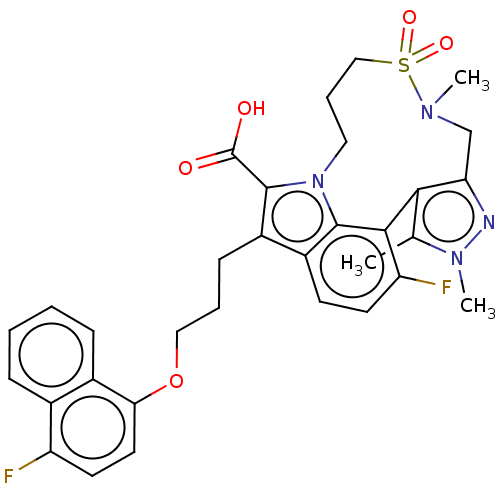 Chemical structure of BindingDB Monomer ID 562357
