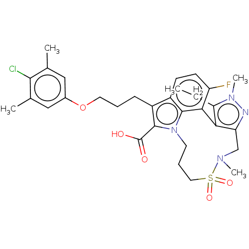 Chemical structure of BindingDB Monomer ID 562360