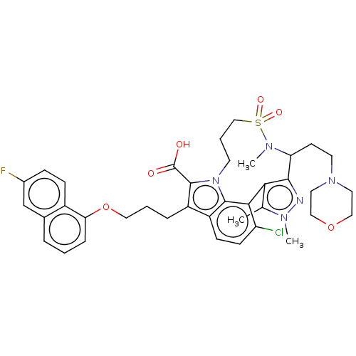 Chemical structure of BindingDB Monomer ID 562377