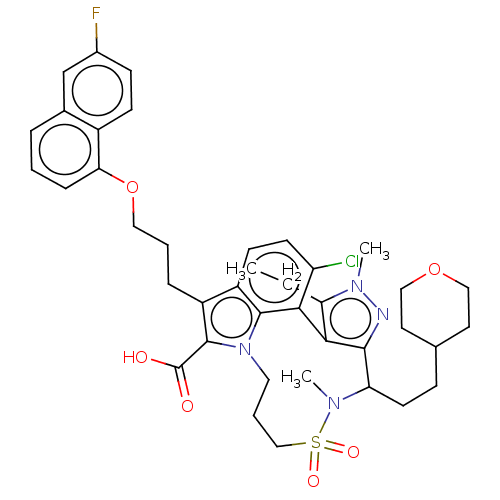 Chemical structure of BindingDB Monomer ID 562393
