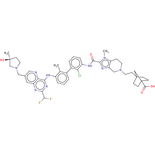 Chemical structure of BindingDB Monomer ID 562411