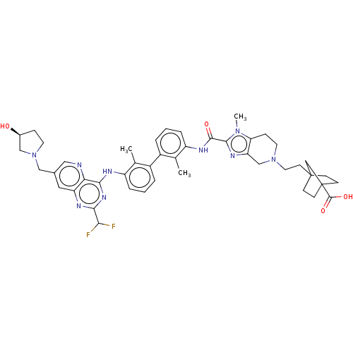 Chemical structure of BindingDB Monomer ID 562420