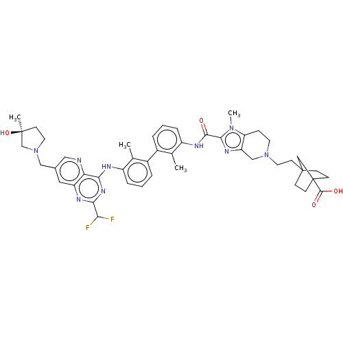 Chemical structure of BindingDB Monomer ID 562421