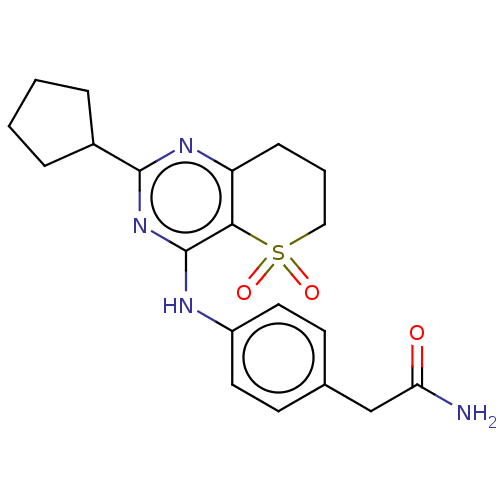 Chemical structure of BindingDB Monomer ID 562714