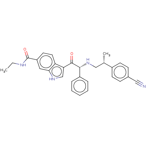 Chemical structure of BindingDB Monomer ID 564163