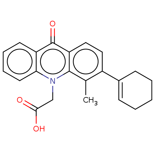 Chemical structure of BindingDB Monomer ID 564874