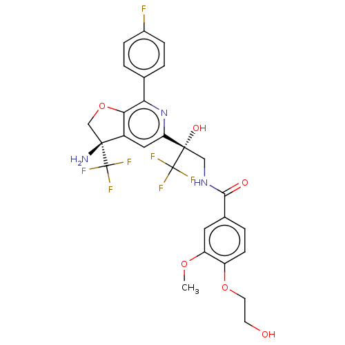 Chemical structure of BindingDB Monomer ID 568414