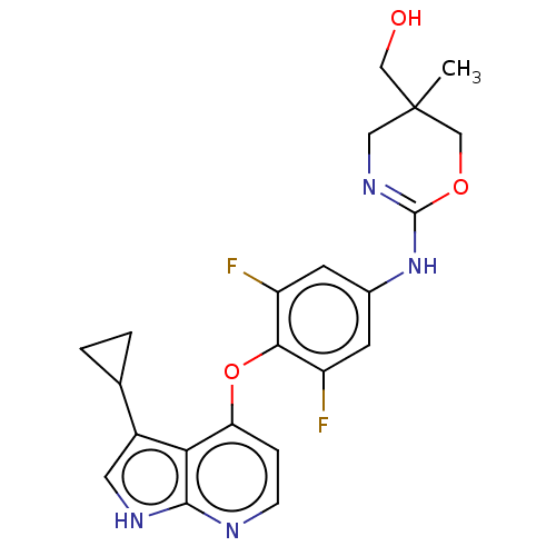 Chemical structure of BindingDB Monomer ID 569845