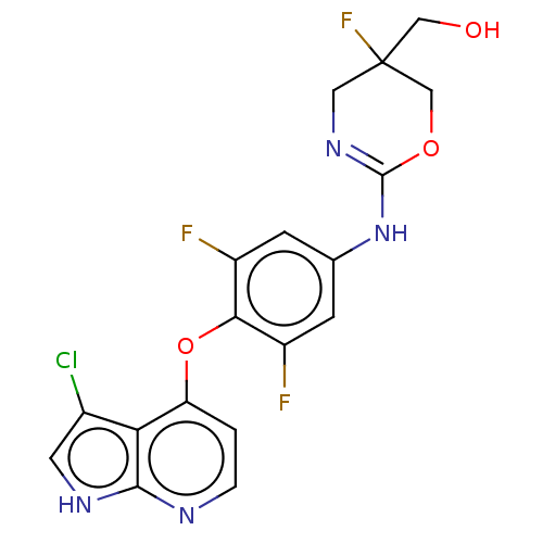 Chemical structure of BindingDB Monomer ID 569859