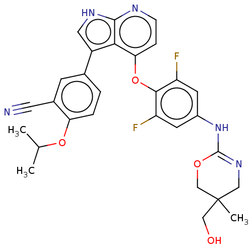 Chemical structure of BindingDB Monomer ID 569864