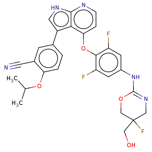 Chemical structure of BindingDB Monomer ID 569874