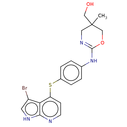 Chemical structure of BindingDB Monomer ID 569886