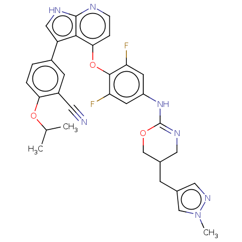 Chemical structure of BindingDB Monomer ID 569909