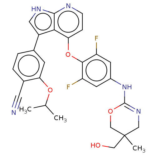 Chemical structure of BindingDB Monomer ID 569912