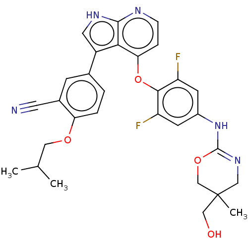 Chemical structure of BindingDB Monomer ID 569915