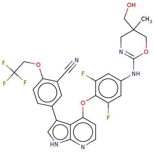 Chemical structure of BindingDB Monomer ID 569916