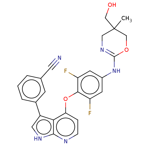 Chemical structure of BindingDB Monomer ID 569917