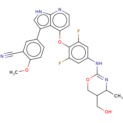 Chemical structure of BindingDB Monomer ID 569940