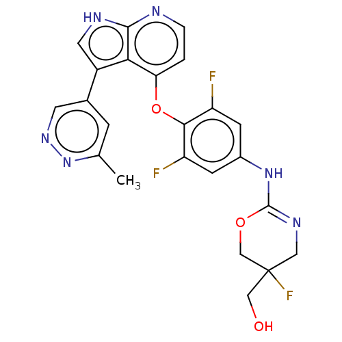 Chemical structure of BindingDB Monomer ID 570030