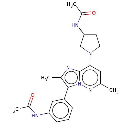 Chemical structure of BindingDB Monomer ID 570156