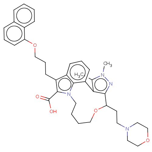 Chemical structure of BindingDB Monomer ID 571440