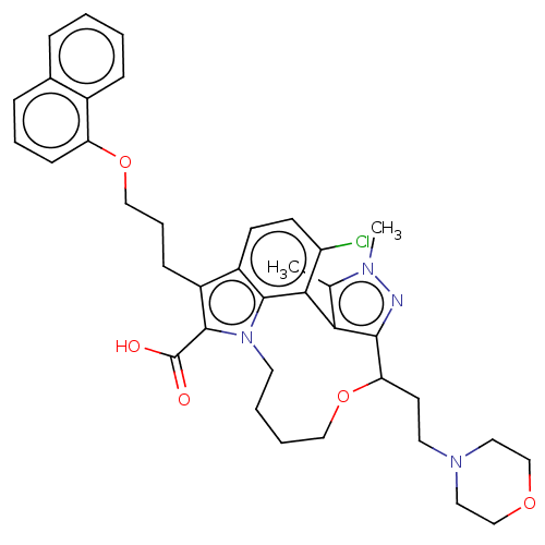 Chemical structure of BindingDB Monomer ID 571449
