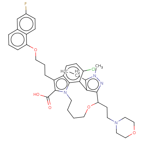 Chemical structure of BindingDB Monomer ID 571459